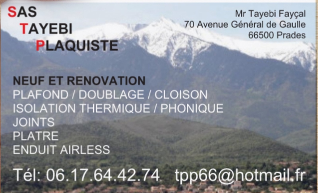 SAS TAYEBI PLAQUISTE — Photos 13